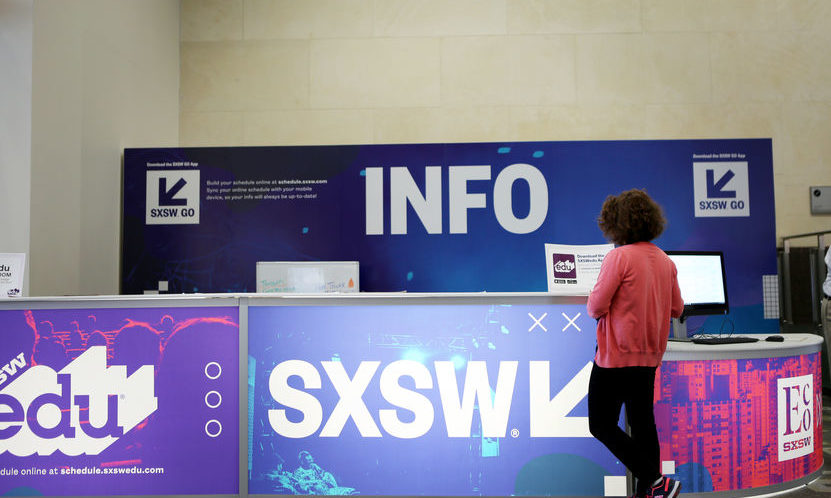 SXSW interactive, info desk, SXSW education, technology, marketing, digital